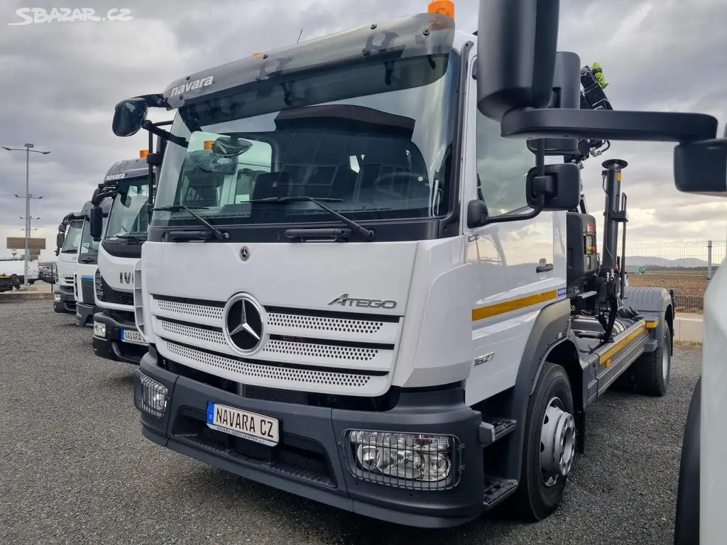 Mercedes Benz Atego 1627 RUKA KONTEJNER 8T Brno venkov Bazar mercedes-benz-atego-1627-ruka-kontejner-8t-brno-venkov-bazar